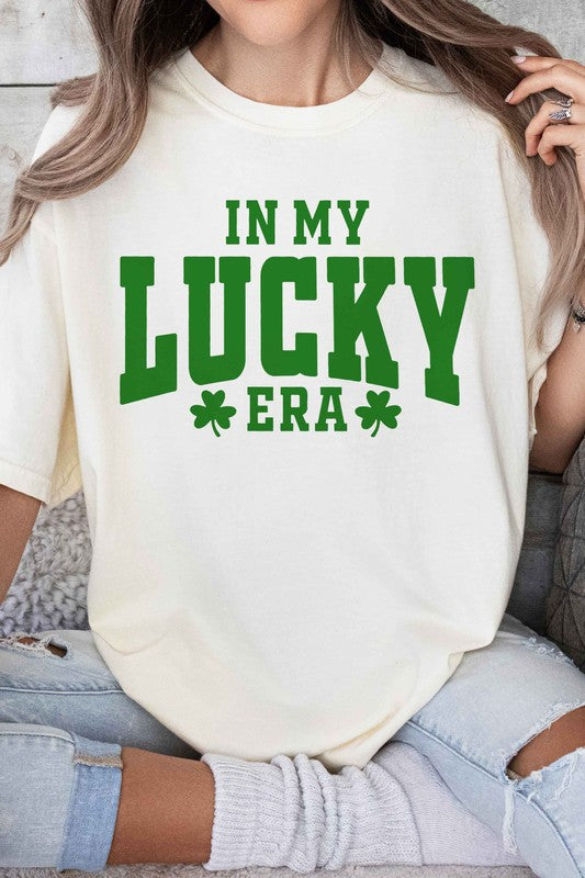 IN MY LUCKY ERA ST PATRICKS GRAPHIC TEE - Crazy Like a Daisy Boutique