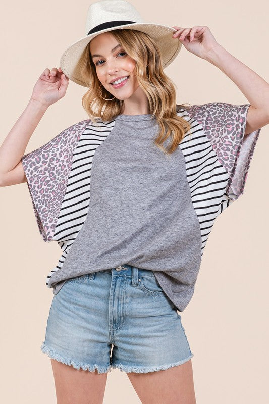 Dolman Sleeve Light Sweater Knit Top - Crazy Like a Daisy Boutique #