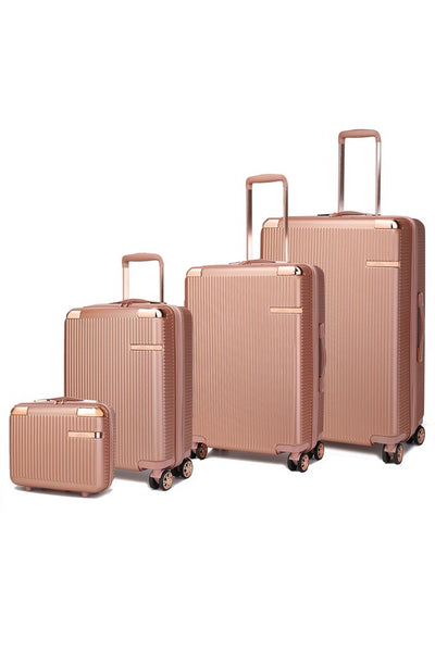 MKF Collection Tulum 4-piece luggage set by Mia K - Crazy Like a Daisy Boutique #