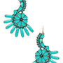 Iconic Turquoise Western Style Earrings