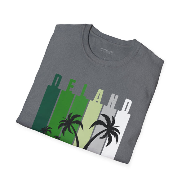 Custom COLLEGE TOWN Palm Trees - Softstyle T-Shirt