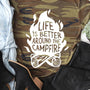 Campfire Graphic Camo Tee