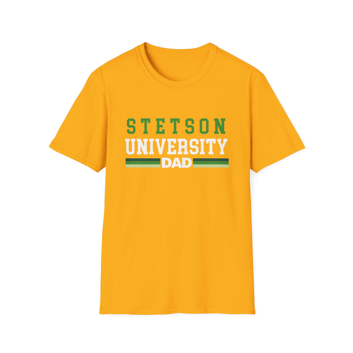 Custom College Dad Stripes - Softstyle T-Shirt