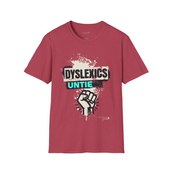 Dyslexics Funny - Unisex Softstyle T-Shirt