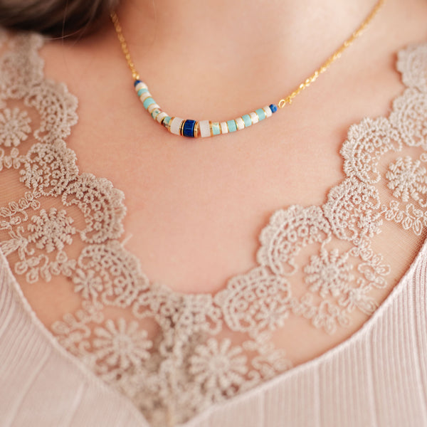 Sweet Stacks Beaded Necklace