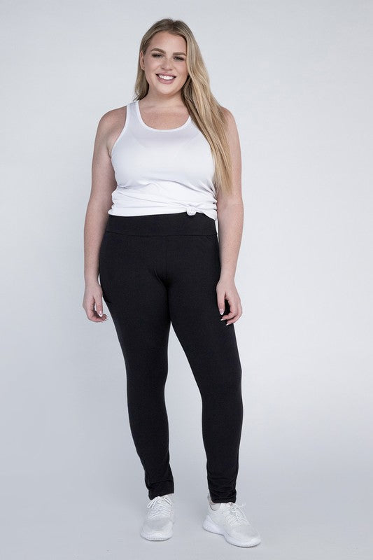 Plus Everyday Leggings with Pockets - Crazy Like a Daisy Boutique #