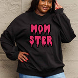 Simply Love Full Size MOM STER Graphic Sweatshirt - Crazy Like a Daisy Boutique #