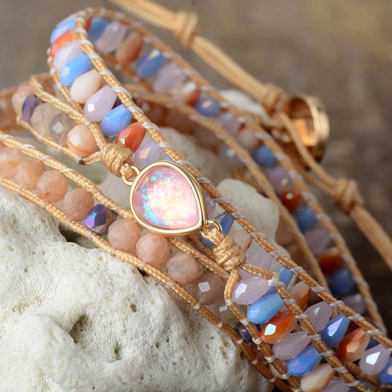Opal Beaded Bracelet - Crazy Like a Daisy Boutique #