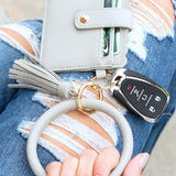 Key Ring ID Wallet Bracelet - Crazy Like a Daisy Boutique