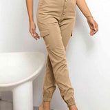 Button Fly Cargo Pants - Crazy Like a Daisy Boutique #