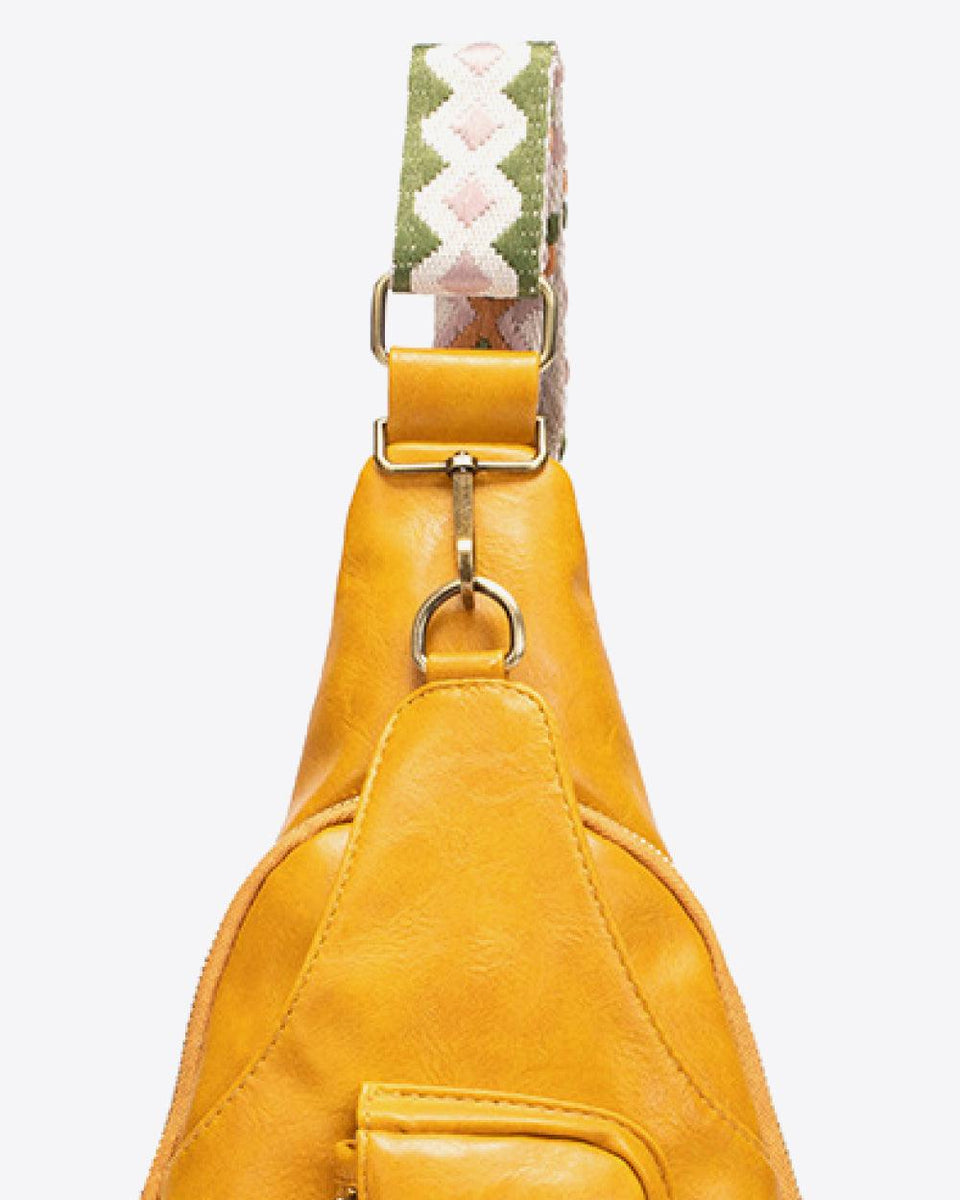 All The Feels PU Leather Sling Bag - Crazy Like a Daisy Boutique