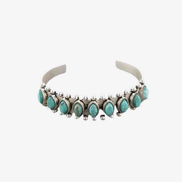 Turquoise Open Bracelet - Crazy Like a Daisy Boutique #