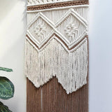 Two-Tone Handmade Macrame Wall Hanging - Crazy Like a Daisy Boutique #