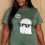 Simply Love Full Size BOO Graphic Cotton Tee - Crazy Like a Daisy Boutique