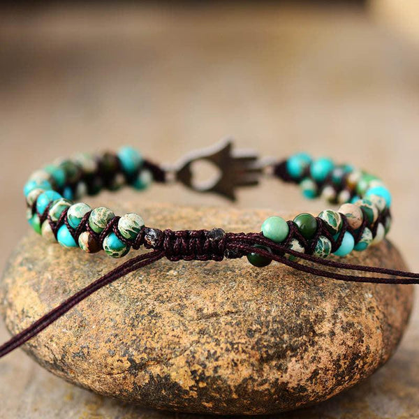Turquoise Beaded Bracelet - Crazy Like a Daisy Boutique