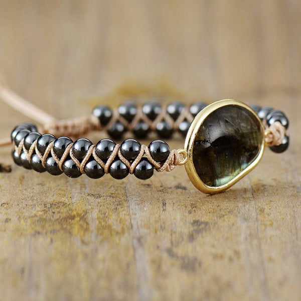 Natural Stone Beaded Bracelet - Crazy Like a Daisy Boutique #