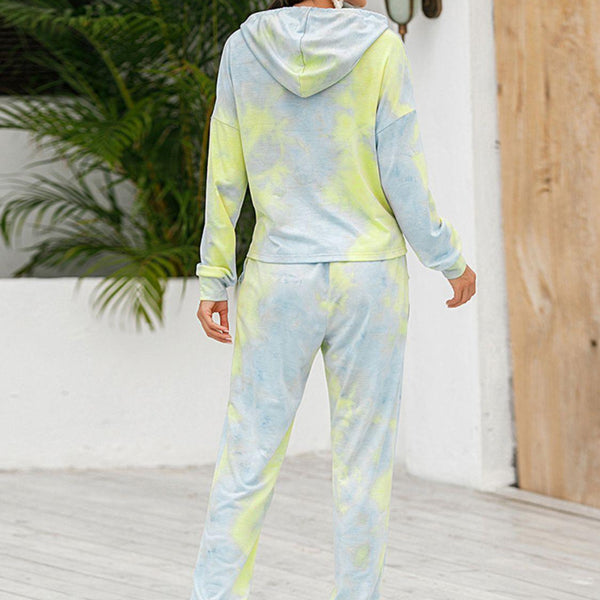 Tie-Dye Hoodie and Pants Set - Crazy Like a Daisy Boutique
