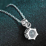 1 Carat Moissanite 925 Sterling Silver Necklace - Crazy Like a Daisy Boutique #