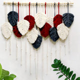 Hand-Woven Feather Macrame Wall Hanging - Crazy Like a Daisy Boutique