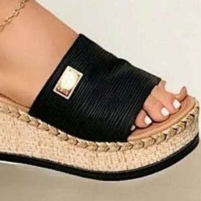PU Leather Open Toe Sandals - Crazy Like a Daisy Boutique #