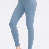 Slim Fit Wide Waistband Long Sports Pants - Crazy Like a Daisy Boutique