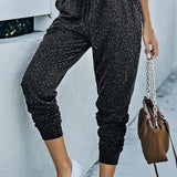 Leopard Print Joggers with Pockets - Crazy Like a Daisy Boutique