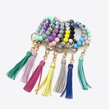 Assorted 2-Pack Multicolored Beaded Tassel Keychain - Crazy Like a Daisy Boutique