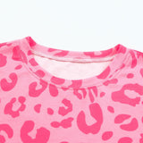 Leopard Round Neck Tee - Crazy Like a Daisy Boutique #
