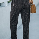 Leopard Print Joggers with Pockets - Crazy Like a Daisy Boutique #