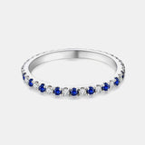 Moissanite Lab-Grown Sapphire Rings - Crazy Like a Daisy Boutique #