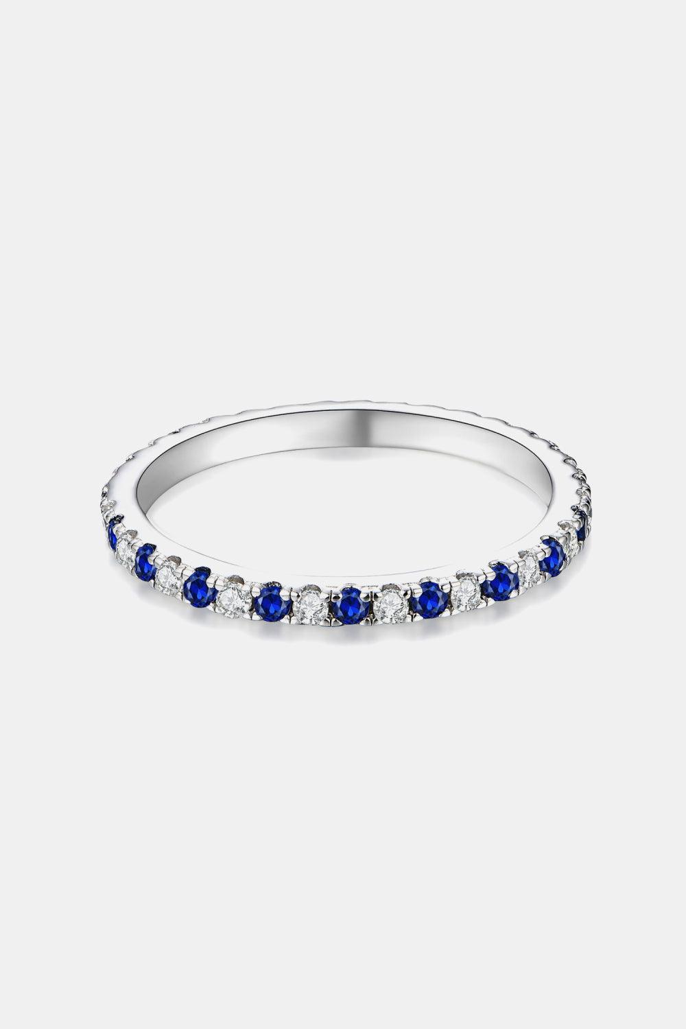 Moissanite Lab-Grown Sapphire Rings - Crazy Like a Daisy Boutique #
