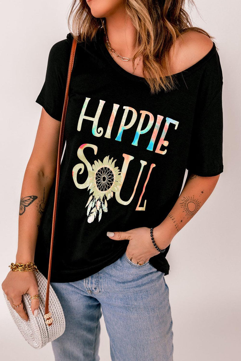 HIPPIE SOUL Graphic Tee - Crazy Like a Daisy Boutique