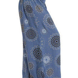 Full Size Ruched High Waist Printed Pants - Crazy Like a Daisy Boutique #