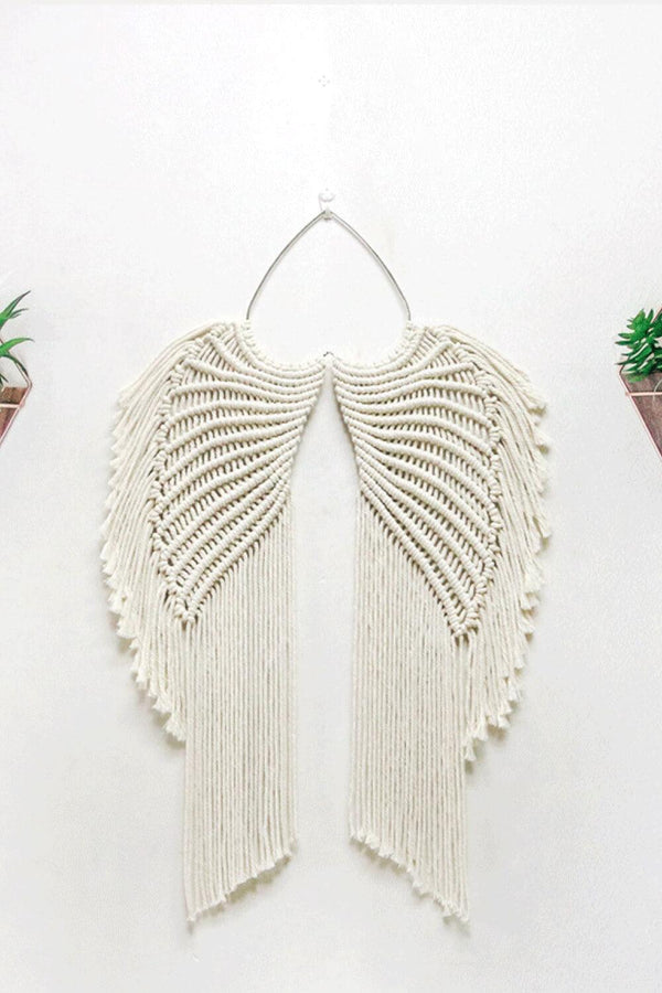 Macrame Angel Wings Wall Hanging - Crazy Like a Daisy Boutique #