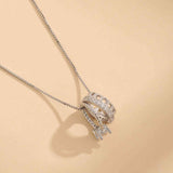 Zircon 925 Sterling Silver Necklace - Crazy Like a Daisy Boutique