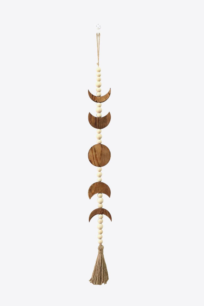 Wooden Tassel Wall Hanging - Crazy Like a Daisy Boutique