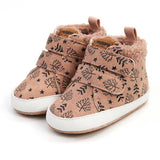 Fuzzy Velcro Kid Sneakers - Crazy Like a Daisy Boutique #