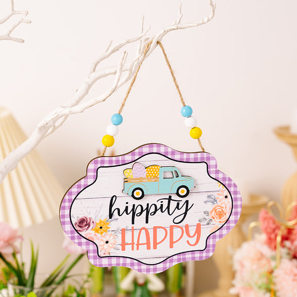 Easter Wooden Bead Hanging Widget - Crazy Like a Daisy Boutique #