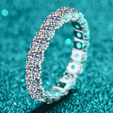 Charmed Moissanite Band - Crazy Like a Daisy Boutique