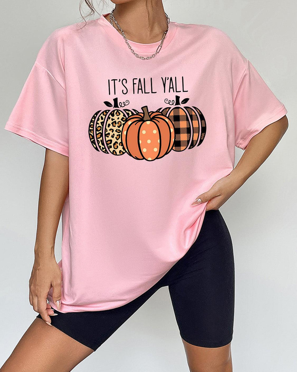IT'S FALL Y'ALL Graphic T-Shirt - Crazy Like a Daisy Boutique