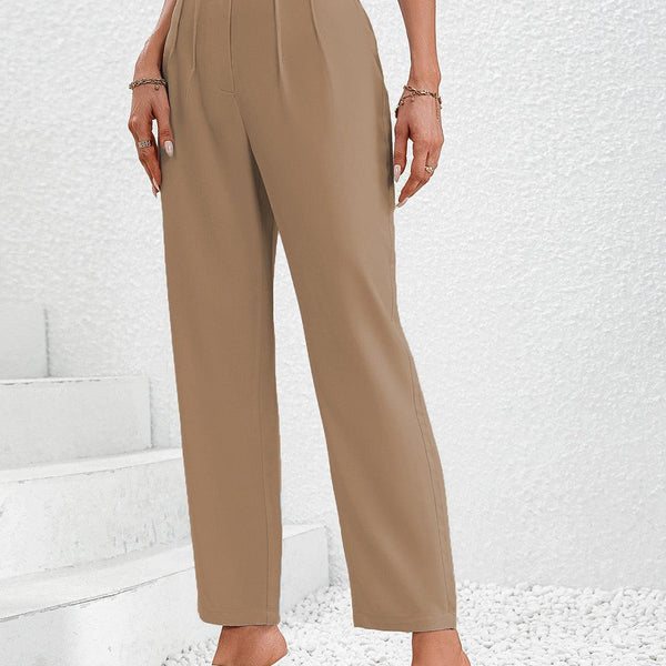 Ruched Long Pants - Crazy Like a Daisy Boutique