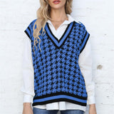 Ribbed V-Neck Sleeveless Sweater - Crazy Like a Daisy Boutique #