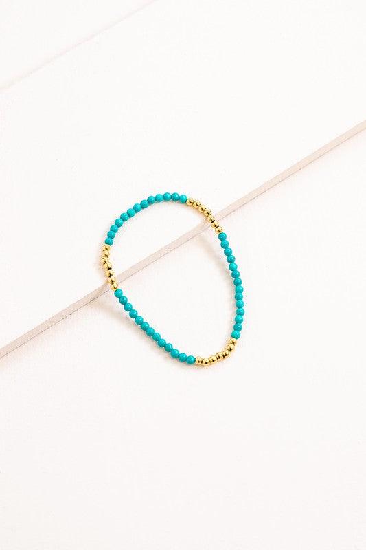Awaken Turquoise Bead Bracelet - Crazy Like a Daisy Boutique