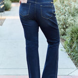Kancan Full Size Slim Bootcut Jeans - Crazy Like a Daisy Boutique