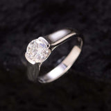 1.5 Carat Moissanite 925 Sterling Silver Ring - Crazy Like a Daisy Boutique #