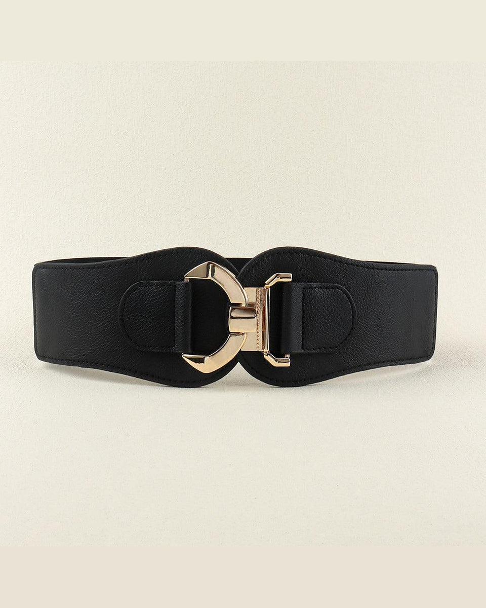 Alloy Buckle Elastic Belt - Crazy Like a Daisy Boutique