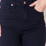 Judy Blue Full Size High Waist Tummy Control Bermuda Shorts - Crazy Like a Daisy Boutique #