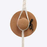 Macrame Hat Hanger - Crazy Like a Daisy Boutique #