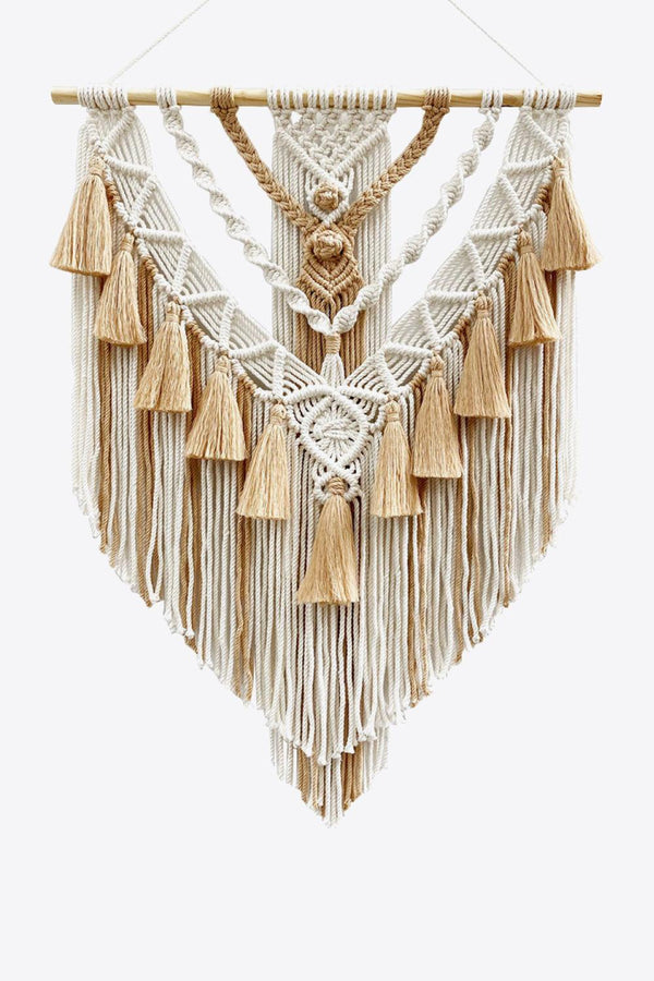 Two-Tone Macrame Wall Hanging - Crazy Like a Daisy Boutique #
