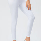 Wide Waistband Slim Fit Active Leggings - Crazy Like a Daisy Boutique
